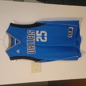 Dallas Mavericks NBA Large Adidas Chandler Parsons Basketball Jersey